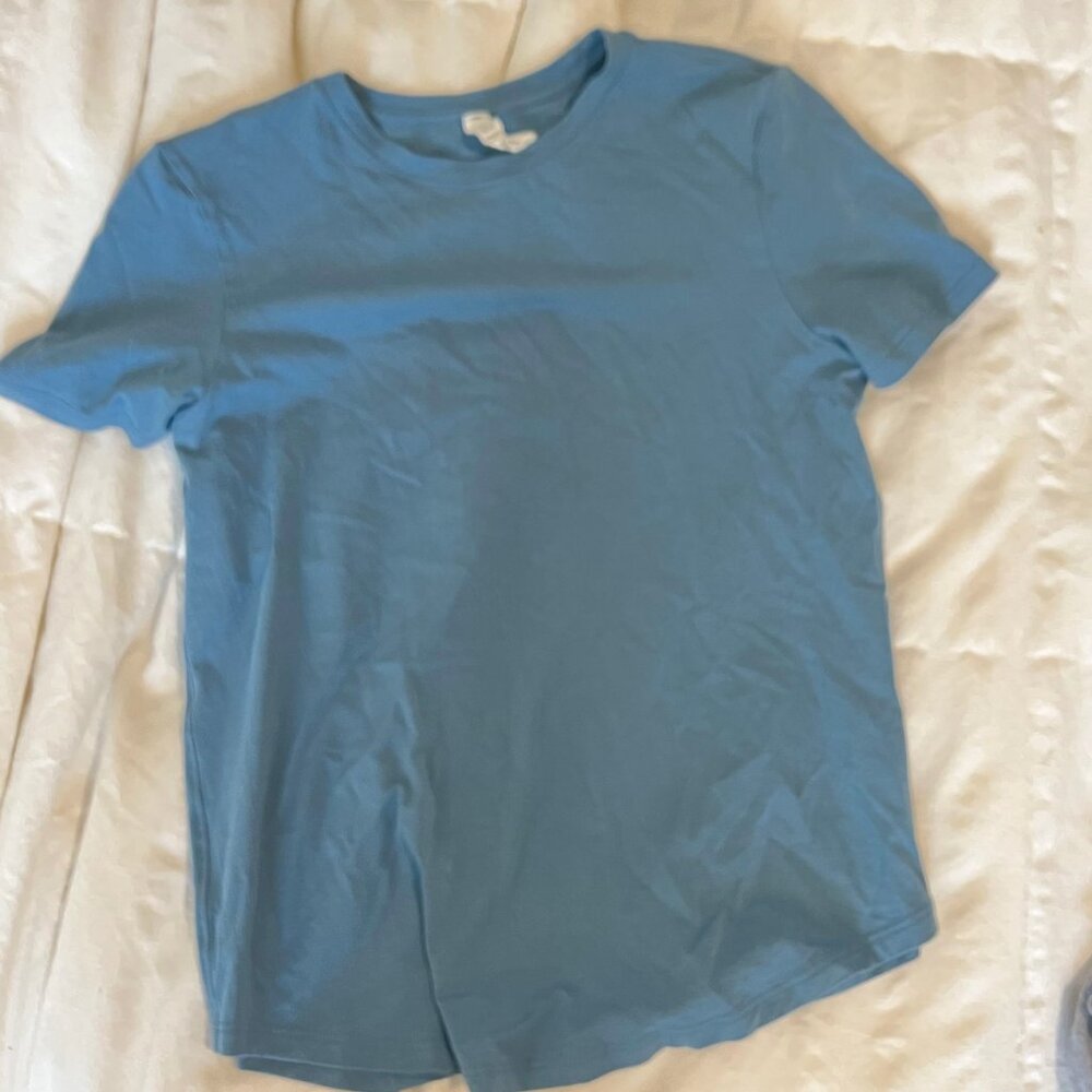 Lululemon Women’s Short Sleeve Crewneck Tee – Blue – Size 4